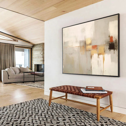 “Vivid Horizons” Grand Abstract Art for Bar & Living Room DKH348