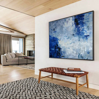 Tranquil Large - Format Abstract Canvas for Bedroom & Entryway LargeART1587