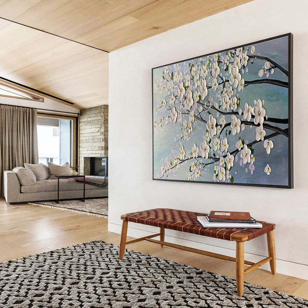 Mysterious Large Abstract Artwork for Dining Room & Office DKH887