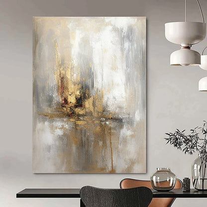 Custom Hand-Painted Abstract Art for Dining Room & Entryway LargeART1463