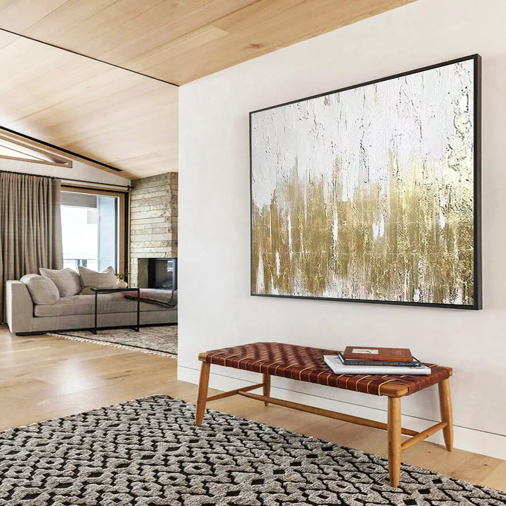 Large - Format Abstract Painting for Entryway & Living Room DKH427