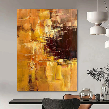 Monumental-Sized Hand-Painted Abstract Art for Bedroom & Hallway LargeART2302
