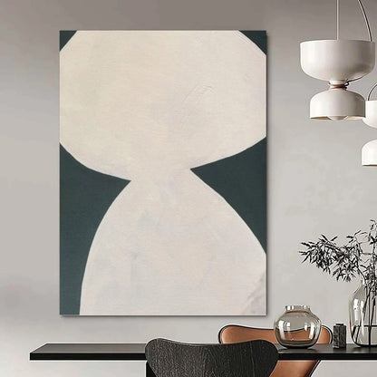 Dazzling Hand - Painted Textured Canvas Abstract for Office & Hallway DKH1081
