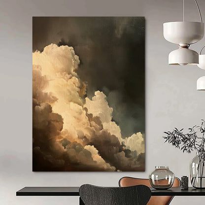 Grandiose Hand - Painted Textured Custom Abstract Artwork for Bar and Hotel DTP014