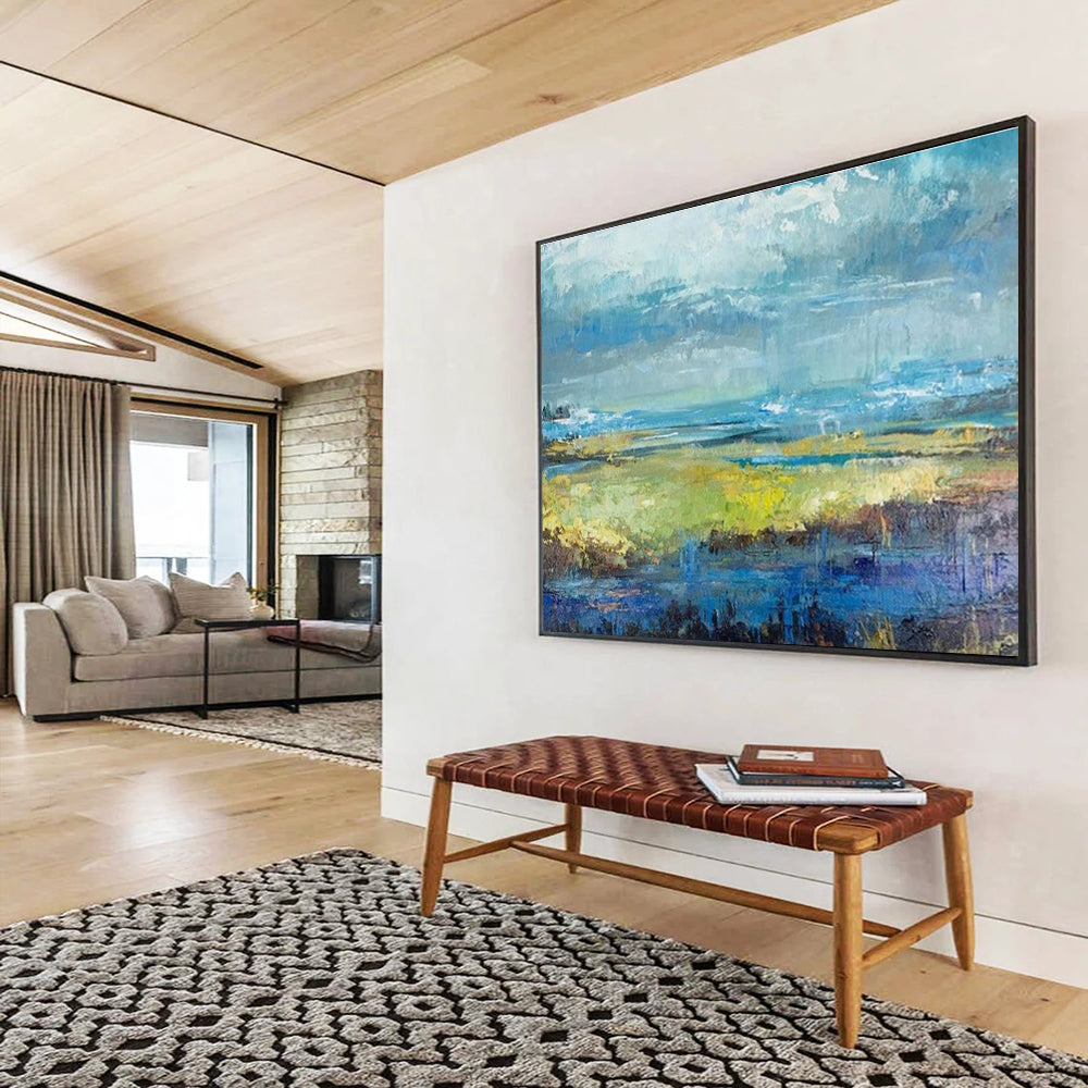 Ravishing Oversized Abstract Canvas for Living Room & Bar DKH190