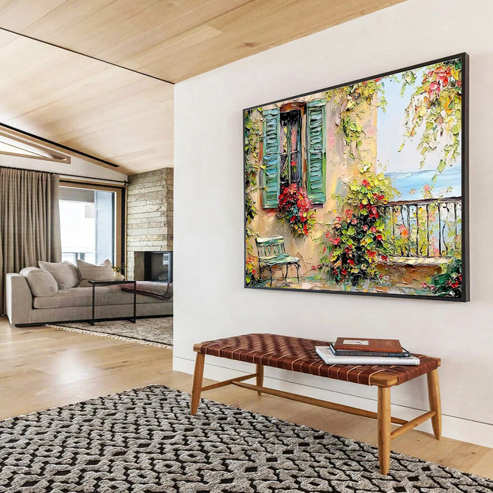 Grand Hand - Painted Textured Abstract Artwork for Interior Transformation DKH692