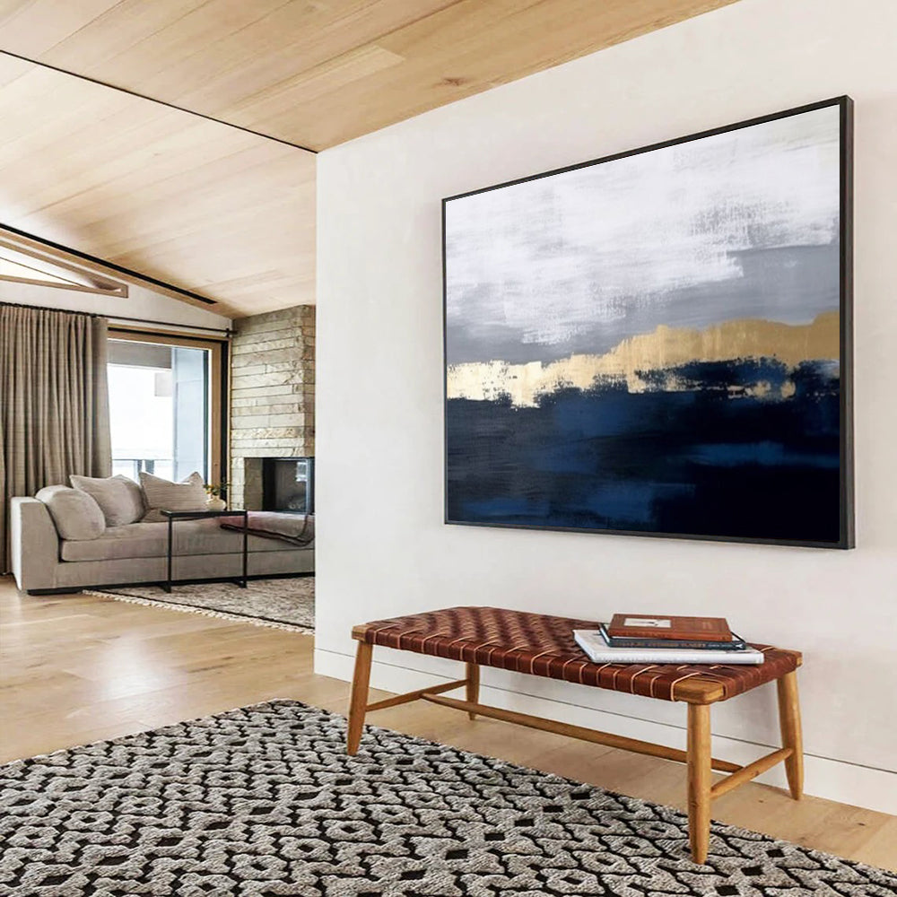 Colossal Handmade Textured Abstract Wall Decor for Emphasized Visuals DKH784