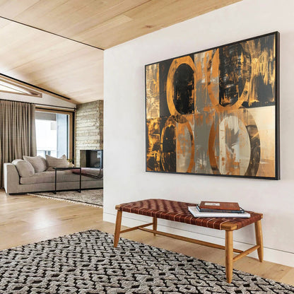 Audacious Abstract Wall Decor for Hallway & Bar LargeART1716