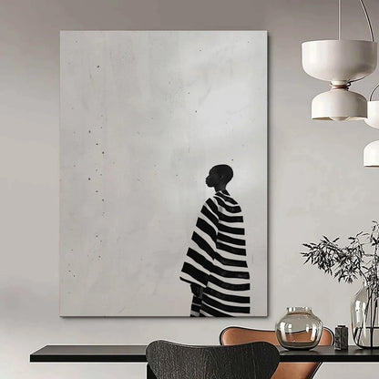 Mysterious & Enigmatic Abstract Canvas Art for Bedroom & Hotel LargeART2040