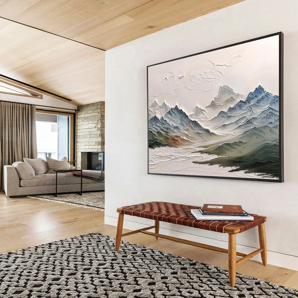 Enormous Abstract Canvas for Hallway & Office DKH462