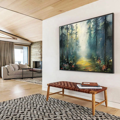Statement - Making Large Abstract Canvas for Living Room & Office DKH871
