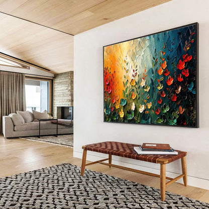Giant Hand - Painted Textured Abstract Wall Mural for Decorative Impact DKH687