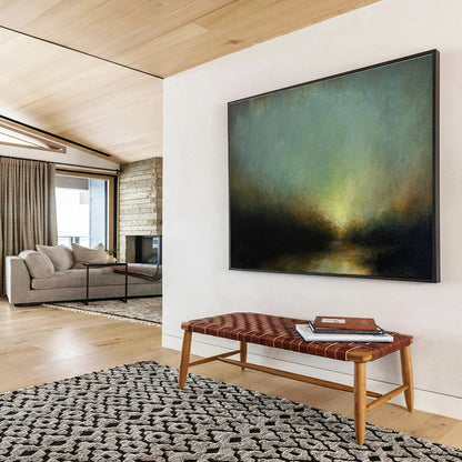 Vast Handmade Textured Abstract Wall Mural for Artistic Elevation DKH777