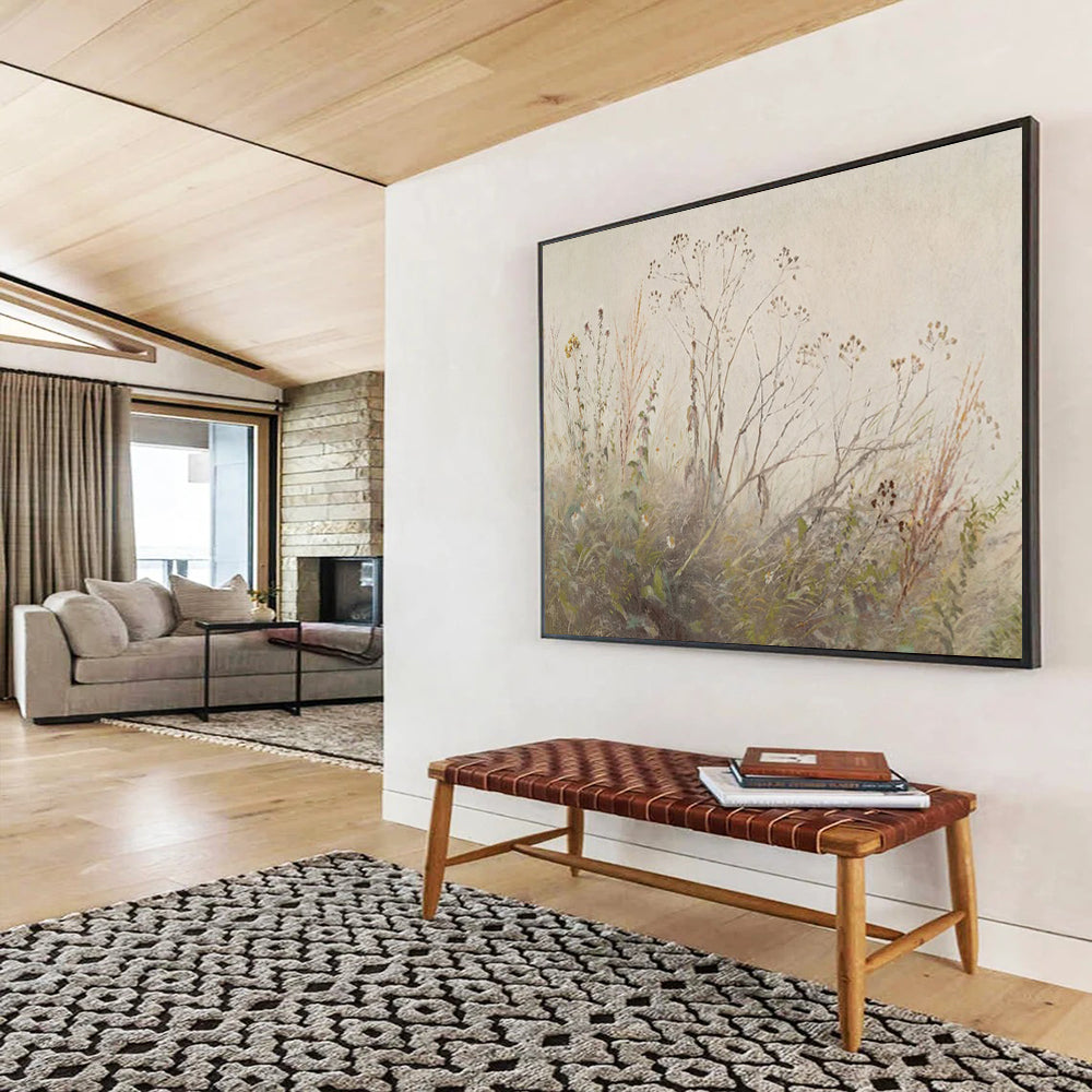 Massive Hand-Painted Abstract Wall Art for Bar & Hotel Lobby LargeART1487