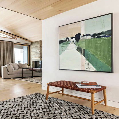 Colossal Hand-Painted Abstract Canvases for Bedroom & Bar LargeART1541