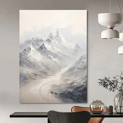 Exceptionally Striking Hand - Painted Textured Abstract Canvas for Art Gallery & Exhibition Space DKH1264