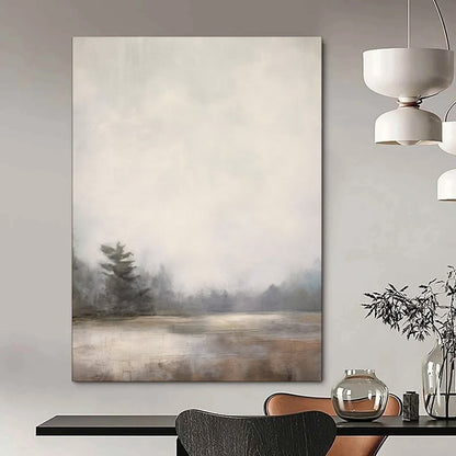 Soft Textured Abstract Wall Art for Bedroom & Retreat LargeART2058