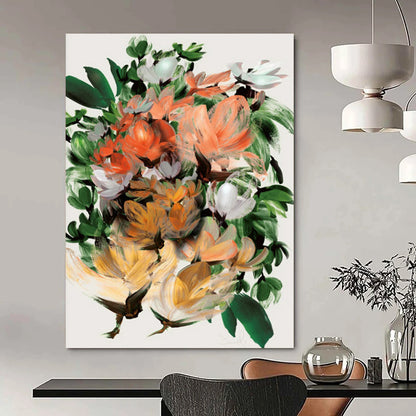 Hand-Painted Custom Abstract Art: Big Sizes for Bedroom & Office DTP217