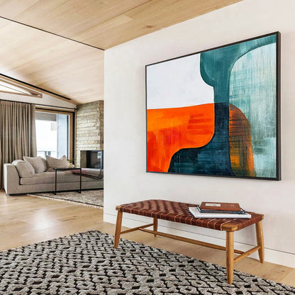 “Abstract Reveries” Oversized Abstract Mural for Hallway & Office DKH265