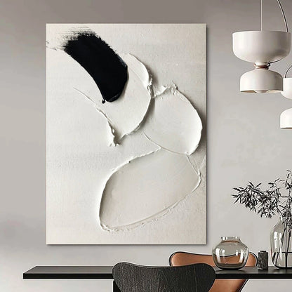 Vertical Hand - Painted Custom Abstract Work for Dining Room and Entryway DKH1665