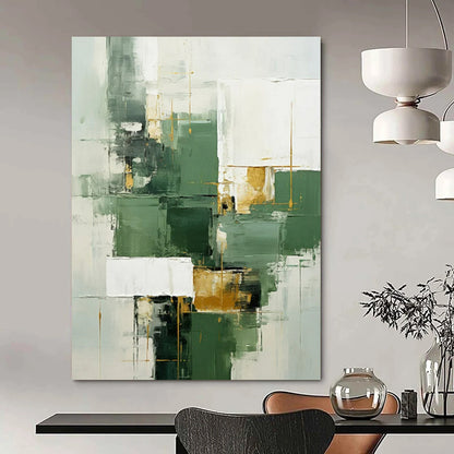 Large-Format Hand-Painted Abstract Canvases for Bar & Living Room LargeART2290
