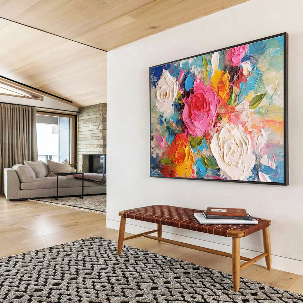 Trendy Large Abstract Wall Art for Office & Bar DKH884