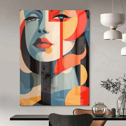 Hand-Painted Textured Wall Installation for Bar & Living Room LargeART2172