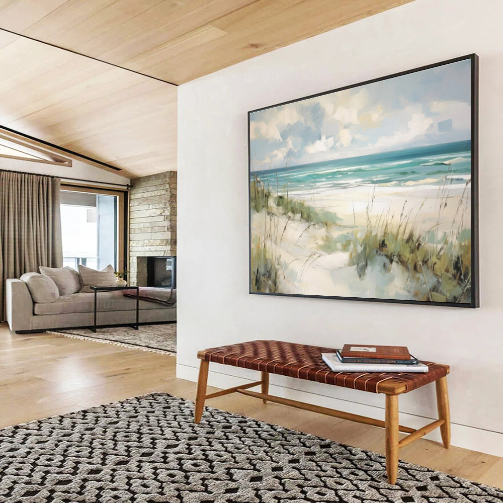 Breathtaking Large - Scale Abstract Art for Living Room & Dining Room DKH171