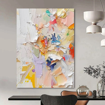 Earthy Textured Abstract Wall Art for Bedroom & Office DKH0971