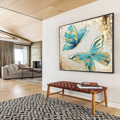 Giant Textured Hand - Crafted Abstract Painting for Space Transformation DKH734