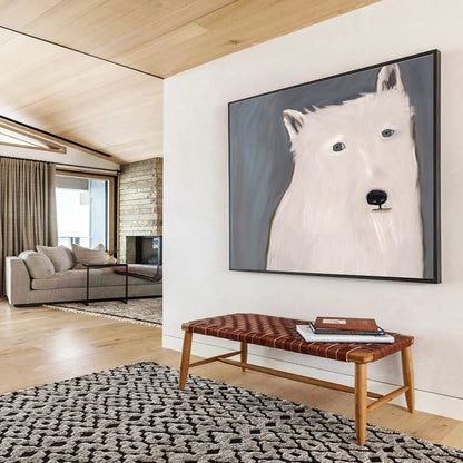 Large - Format Abstract Mural for Living & Dining Room DKH422