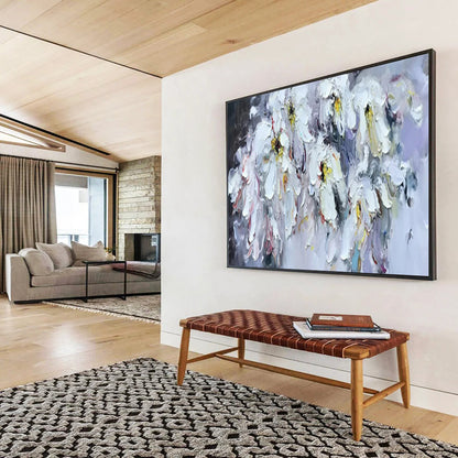 Graceful Massive Abstract Canvas Art for Dining Room & Bar LargeART1763