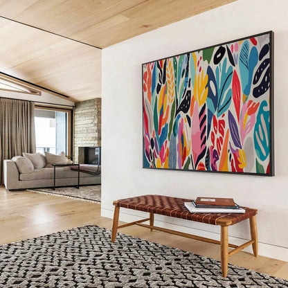 Tranquil Large - Scale Abstract Canvas for Bedroom & Entryway LargeART1649