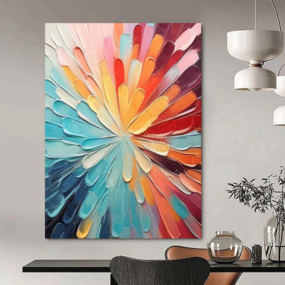 Large Custom Abstract Artworks: Textured Wonders for Bedroom & Entryway DTP288
