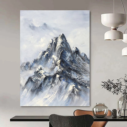 Innovatively Enormous Hand - Painted Textured Abstract Canvas for Science Lab & Research Facility DKH1259