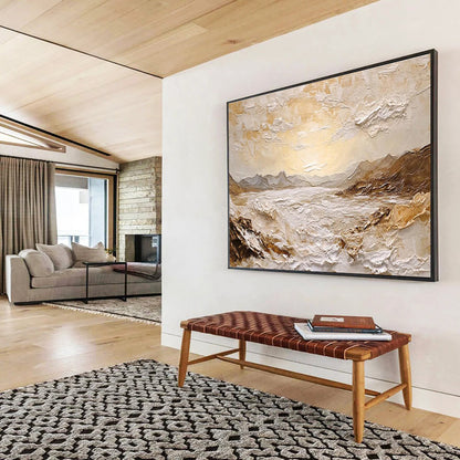 Large - Format Abstract Canvas for Dining Room & Hallway DKH458