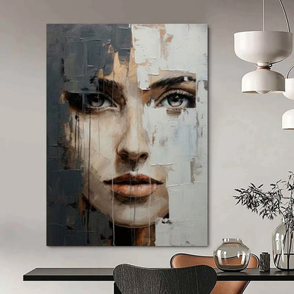 Enormous Hand-Painted Abstract Wall Murals for Dining Room & Banquet Hall LargeART2190