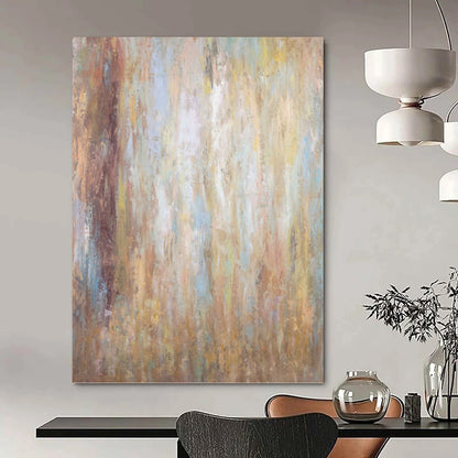 Peaceful Textured Abstract Painting for Bedroom & Dining Room DKH0946