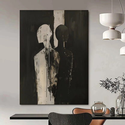 Oversized Custom Hand-Painted Abstract Art for Bedroom & Hotel LargeART1930