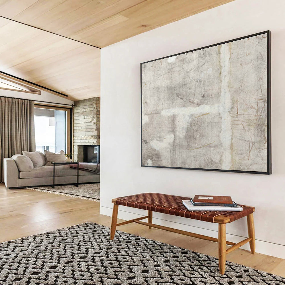 “Dynamic Impressions” Massive Abstract Painting for Entryway & Office DKH234