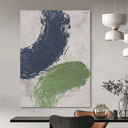 Alluring Custom - Painted Textured Canvas Abstract for Living Room & Hallway DKH1072