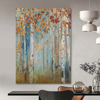 Large - Scale Hand - Painted Textured Custom Abstract Painting, for Bars and Hotels DKH1437