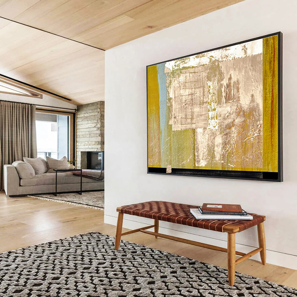 Large - Format Abstract Wall Decor for Bar & Office DKH393