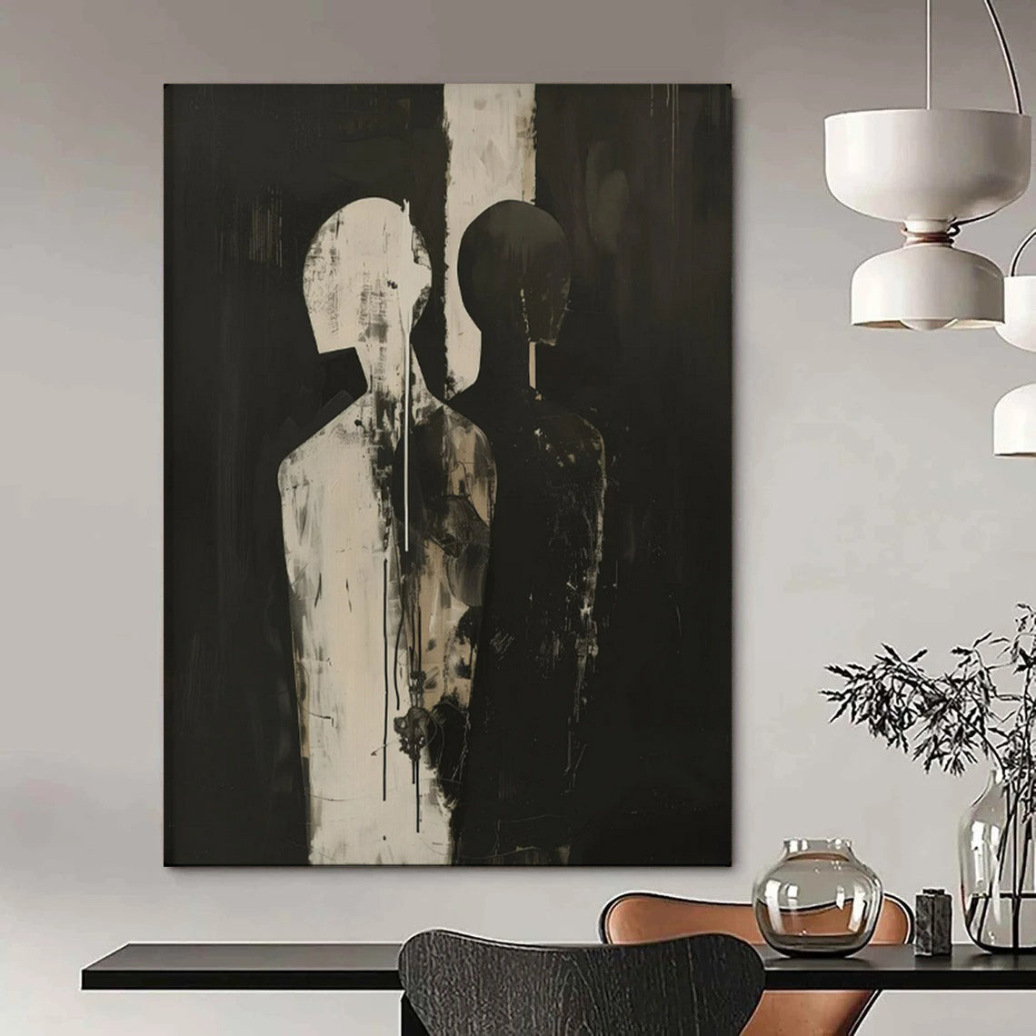 Artisan-Made Large-Scale Textured Canvas for Office & Bedroom LargeART2171