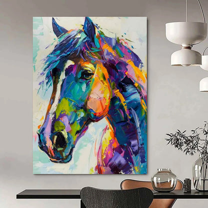 Grandiose Hand-Painted Abstract Art for Bedroom & Dressing Vanity LargeART2239