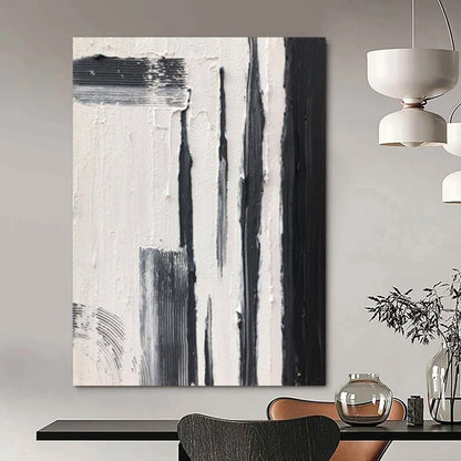 Large Custom Abstract Paintings with Textured Details for Bedroom & Office DTP367