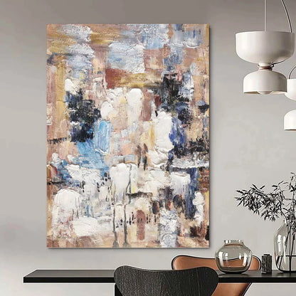 Quirky Hand - Painted Textured Abstract for Bedroom & Hallway DKH1303
