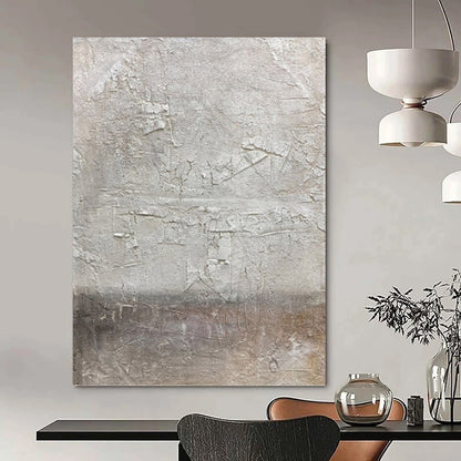 Mega - Format Hand - Painted Textured Custom Abstract Canvas, for Hotel and Entryway DKH1491
