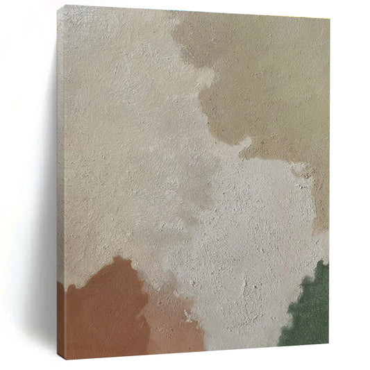 Hand-Painted Personalized Abstract Canvas for Office & Hotel Rooftop Bars