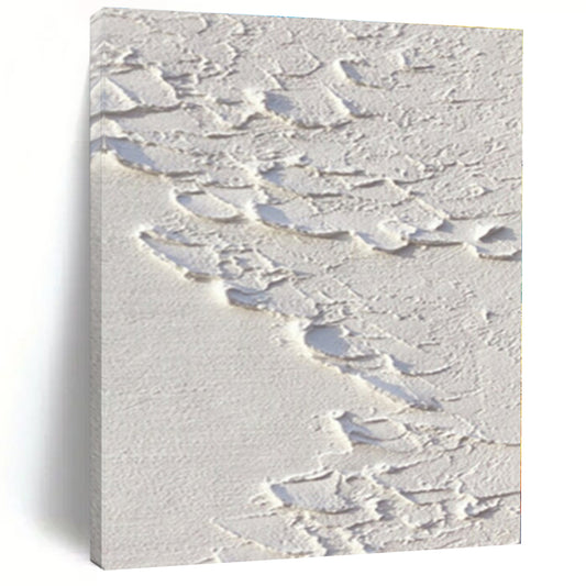 Oversized Hand-Painted Modern Abstract Painting for Office Storage Areas